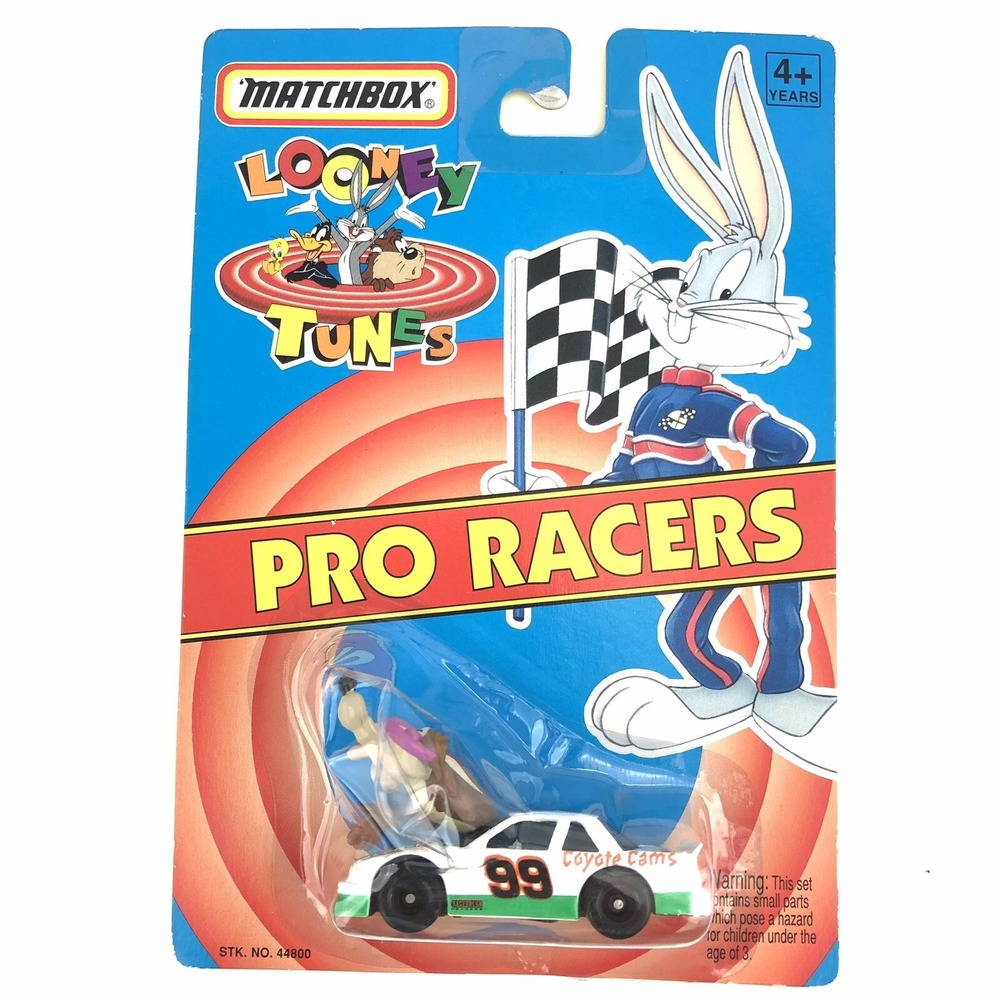 Matchbox Pro Racers Looney Tunes Wile E. Coyote Chevrolet Chevy Lumina‎ Car 1/64